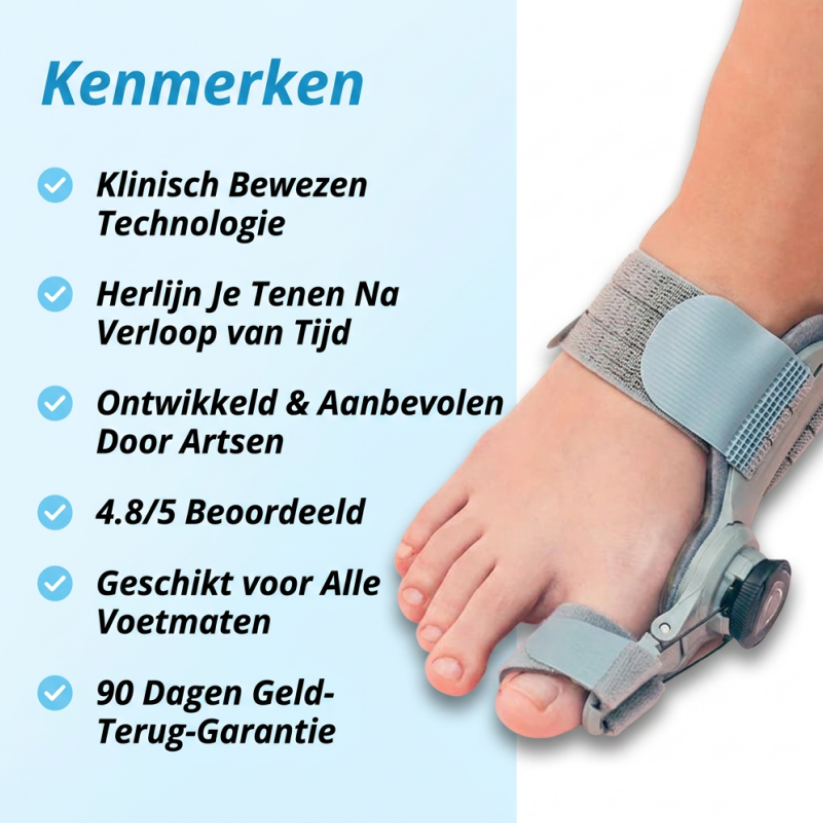 Vitalora AlignFix™- Pijnvrije Voeten, Elke Dag – Bunion Corrector