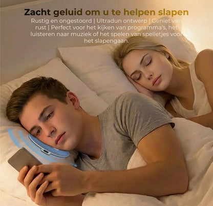 Vitalora SleepWave™  Slaap Dieper, Ontwijk Beter – Ultradunne Bluetooth Slaapspeaker