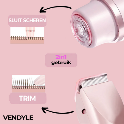 Vitalora SilkEdge™ 2-in-1 Lichaamsscheermes voor vrouwen