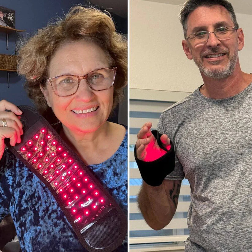 Vitalora LumaHeal™-Herstel Sneller, Voel Je Beter – Red Light Therapy Strap