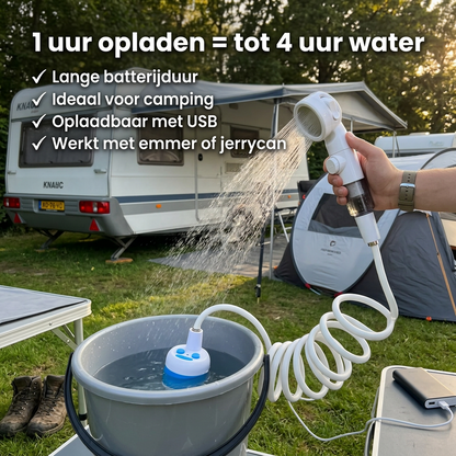 Vitalora AquaFlow™ Draagbare Waterpomp Kit