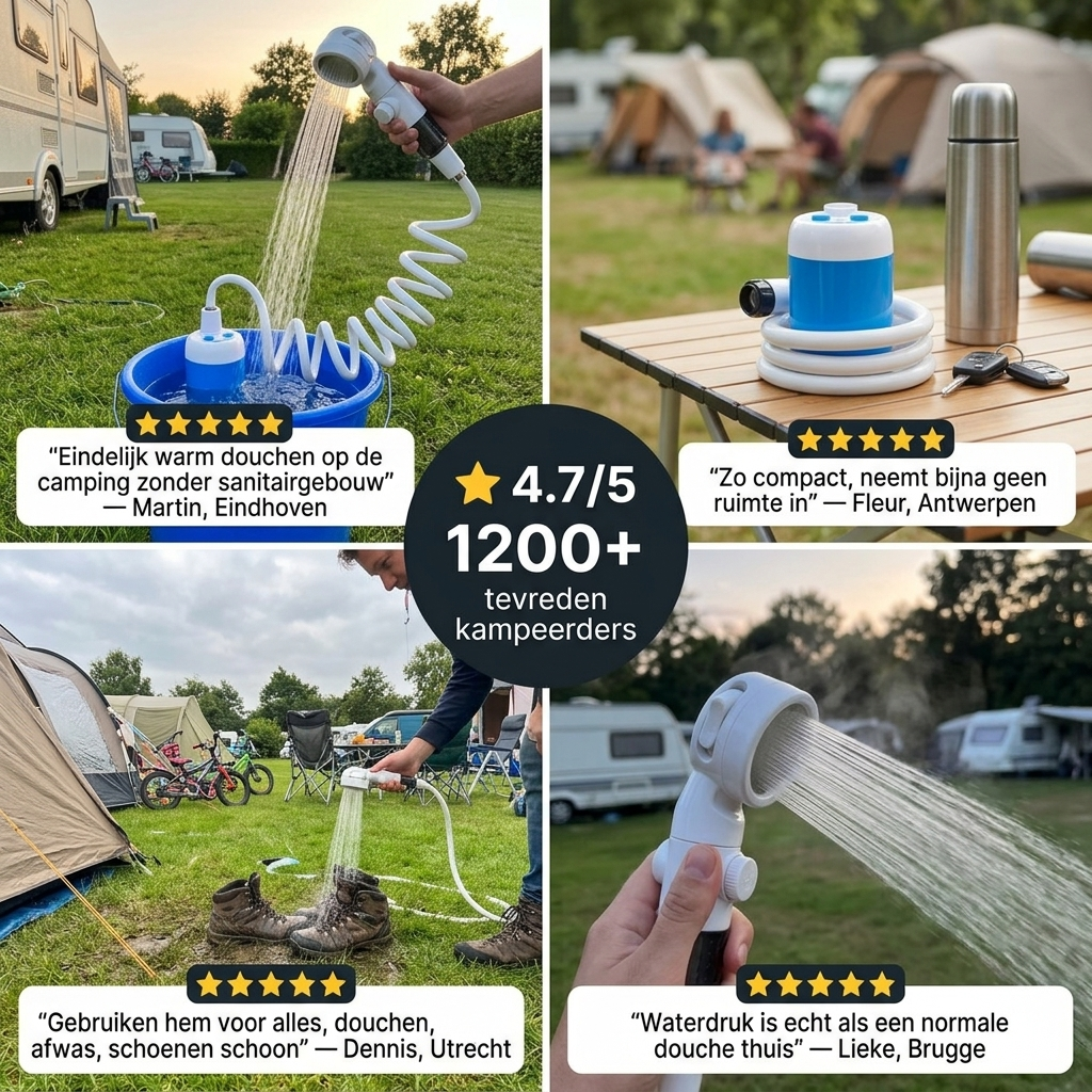 Vitalora AquaFlow™ Draagbare Waterpomp Kit